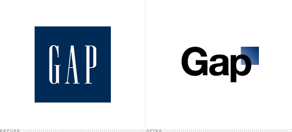 Bad GAP logo design